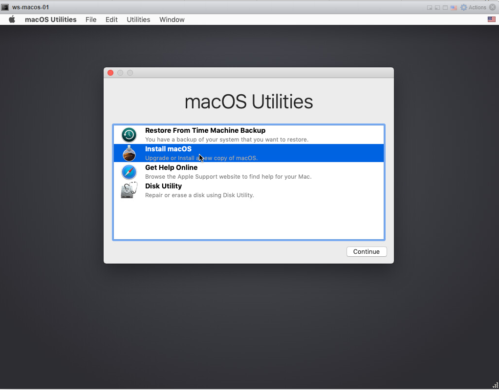 how to install mac os on vmware esxi