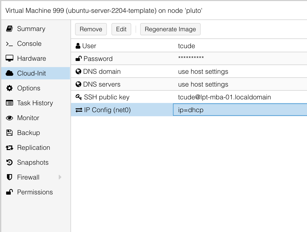 Creating a VM Template in Proxmox