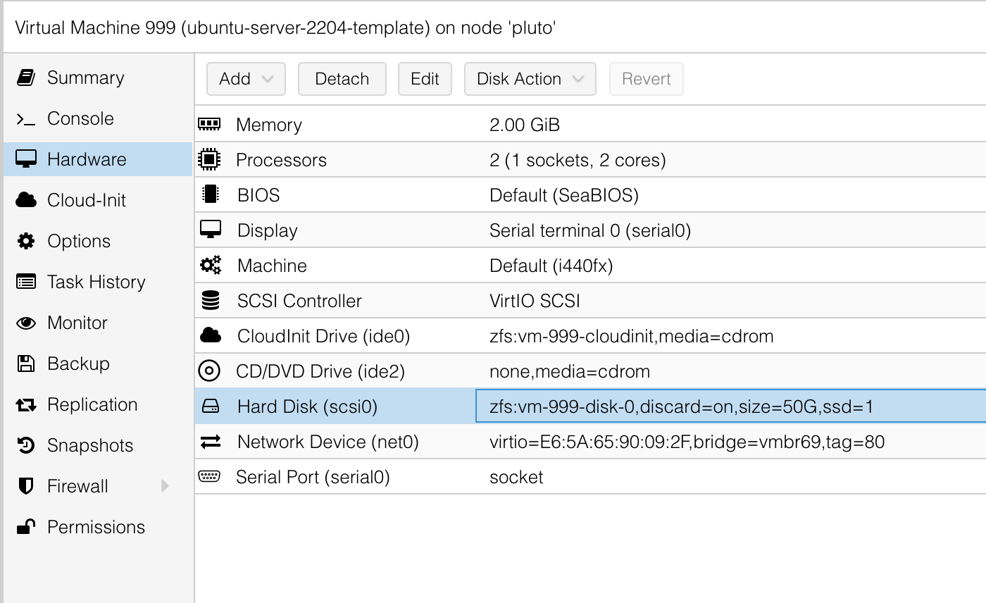 Creating a VM Template in Proxmox