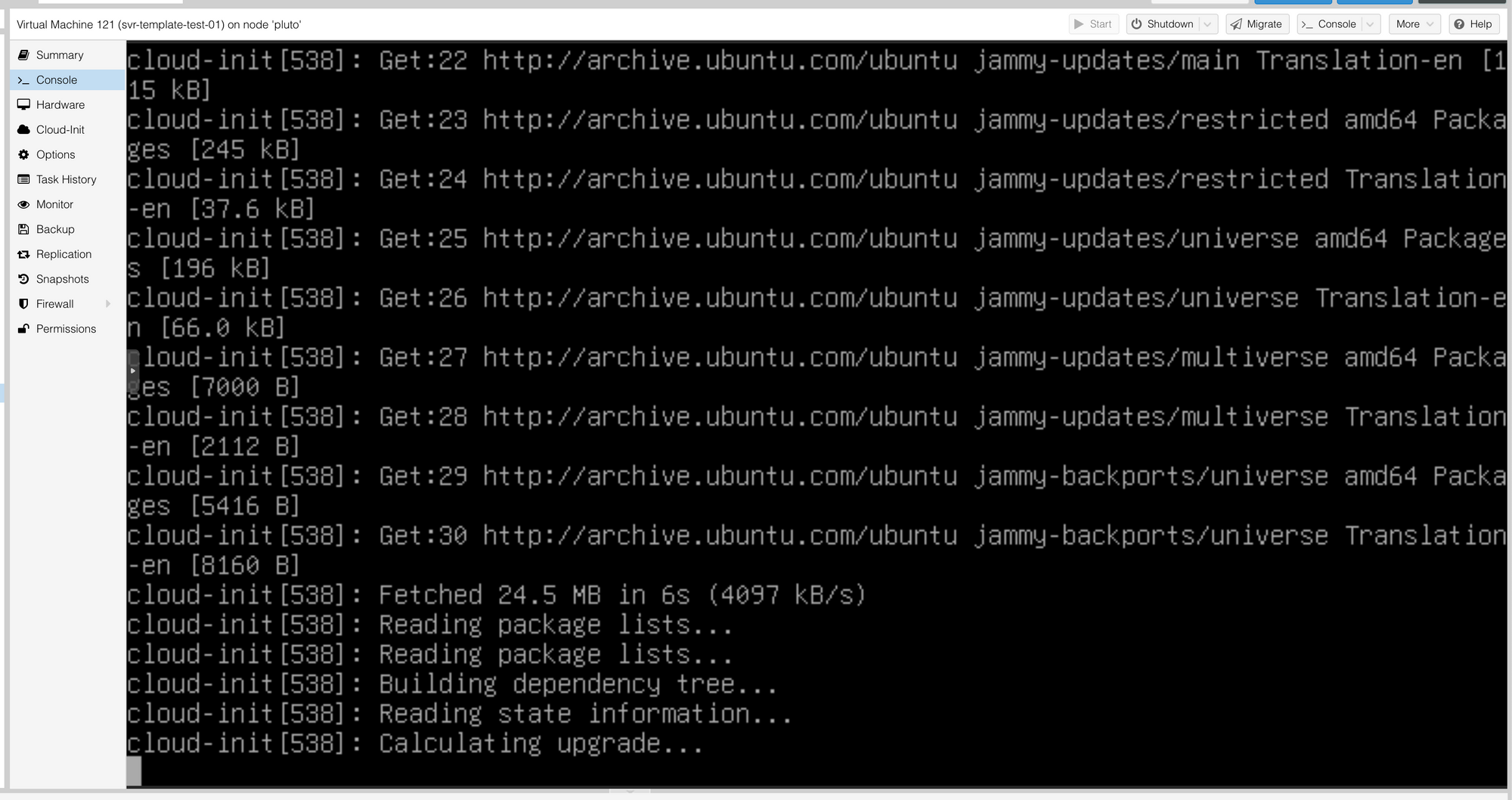 Creating a VM Template in Proxmox