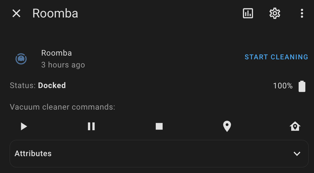 Integrating Roomba with Home Assistant