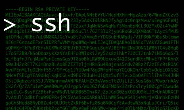 Generating and using new SSH keys